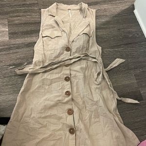 Adorable Free people button down dress